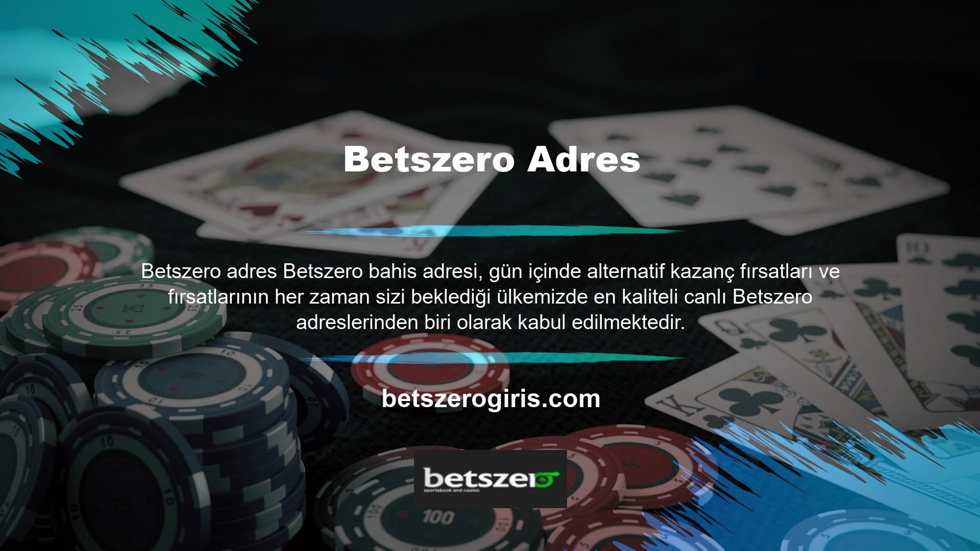 Betszero platformunda yapmanız gereken ilk şey, kullanıcılara benzersiz kalite, güvenlik ve eğlenceli anlar sunmak için tasarlanmış yüzlerce farklı bahis ve oyunun yer aldığı platform olan Betszero üye olmaktır
