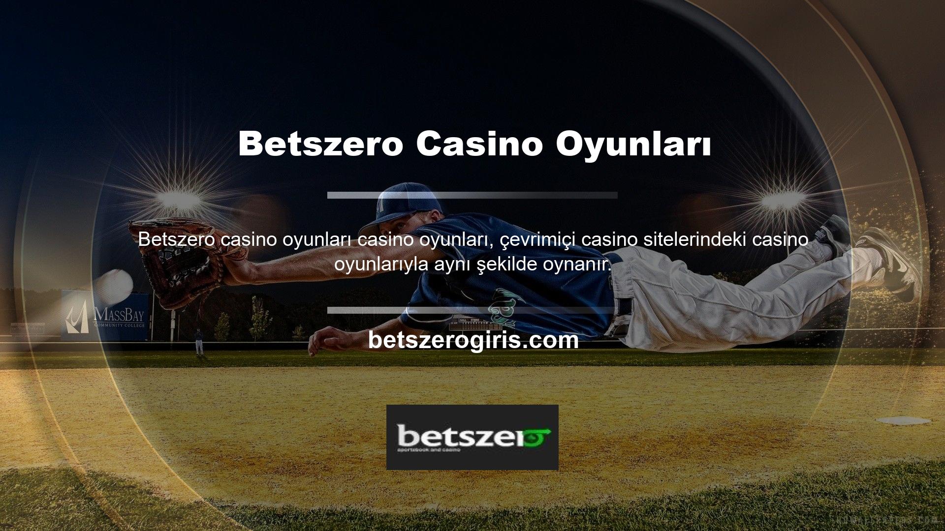 Betszero Casino güvenilir Türk casino sitenizin yeni adresi