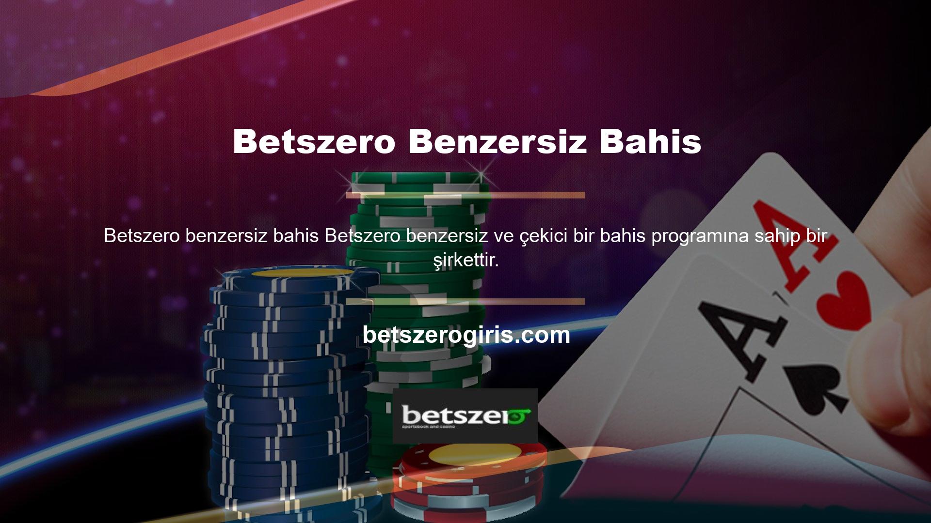 Site sistemi, spora bahis oynayabileceğiniz ayrıntılı ve eksiksiz bir alan yapar